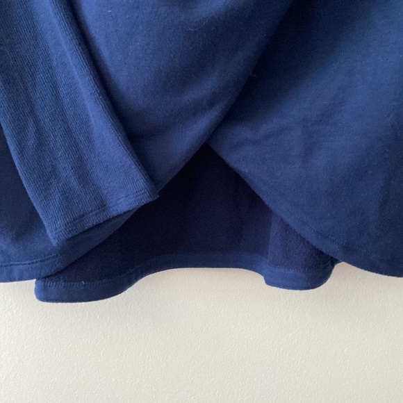 Athleta Purana Wrap Sweatshirt Hooded Athleisure Yoga Long Sleeve Top Size M - Picture 7 of 9